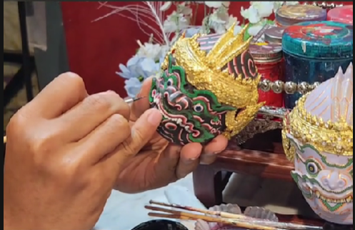 สืบสานงานศิลป์แผ่นดินไทย "ศูนย์ศิลปาชีพเกาะเกิด จ.พระนครศรีอยุธยา"