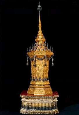 พระโกศทองใหญ่ รัชกาลที่ ๕ พระโกศสำคัญในพระราชพิธีพระบรมศพสมเด็จพระบรมราชชนนีพันปีหลวง