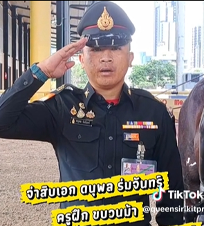 กองพันทหารม้าที่ 29 รักษาพระองค์ เผยเทคนิคเครื่องมือบังคับม้าควบคุมม้า เสริมความสง่างามสมพระเกียรติ