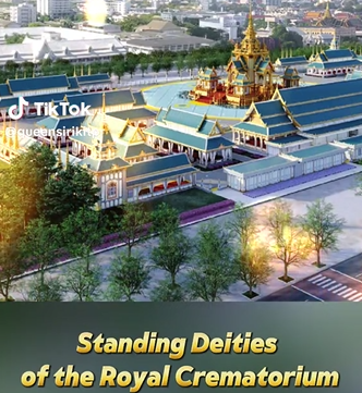 Celestial Guardians: The Art of Honoring Queen Sirikit